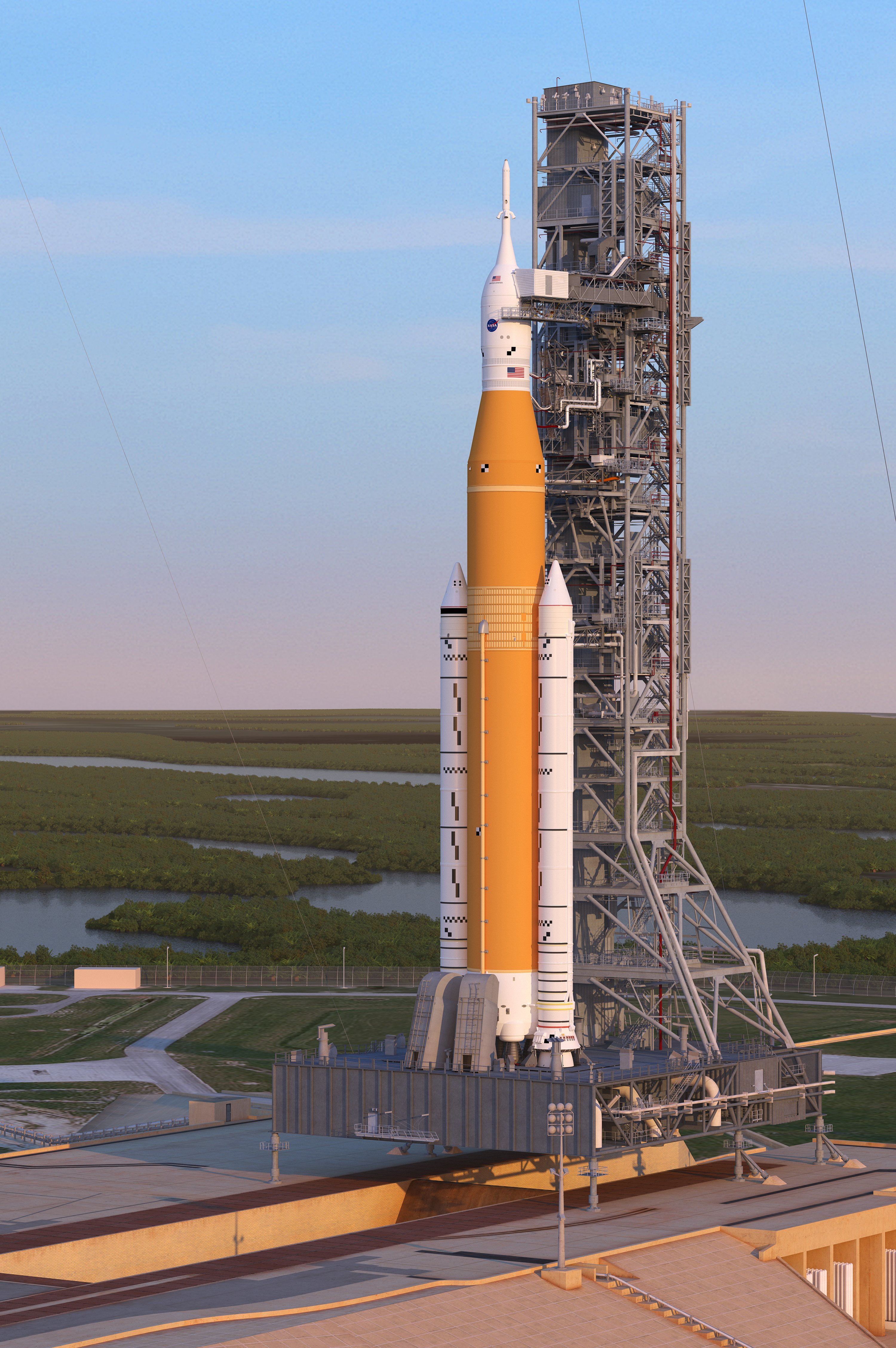 美国国家航空航天局终于完成了下一枚将我们带到月球的火箭