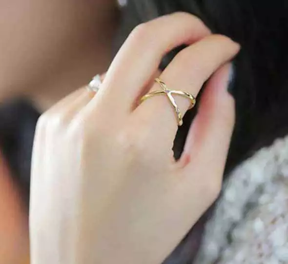 女生戴戒指招财是戴哪只手：恋爱中的女生，戒指应该戴哪只手指？