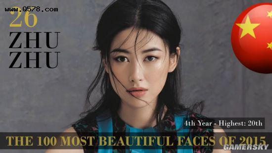 李泉女友朱珠 “全球最美100张面孔”，你认识几个？